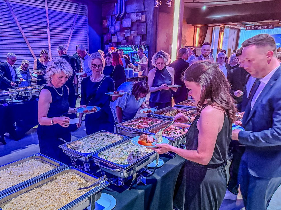 Das Buffet begeisterte mehr als 500 Gäste.