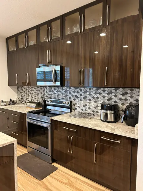 modern kitchen renovation in winter garden fl , kitchen renovation Europe style .
