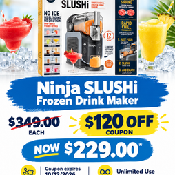 STAYING COOL WITH NINJA SLUSHI