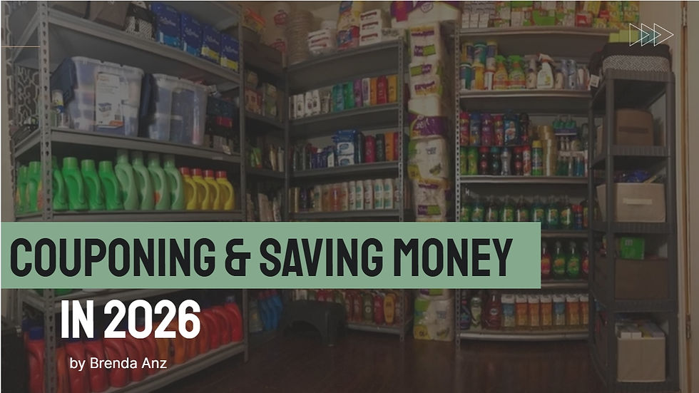 Couponing & saving in 2026