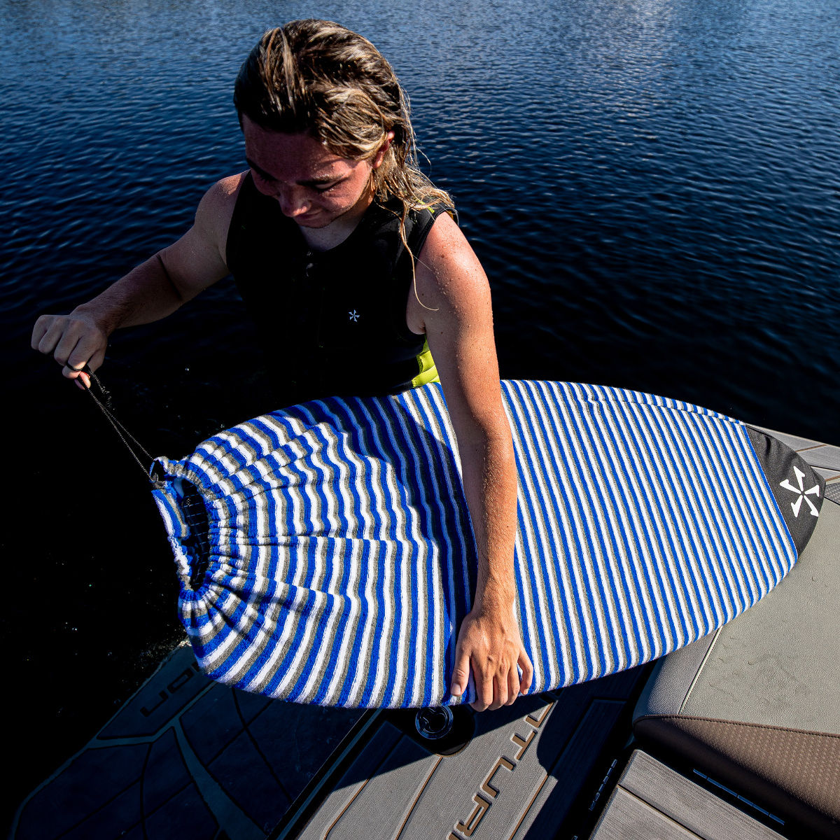 Phase Five Board Sock - Blue/White