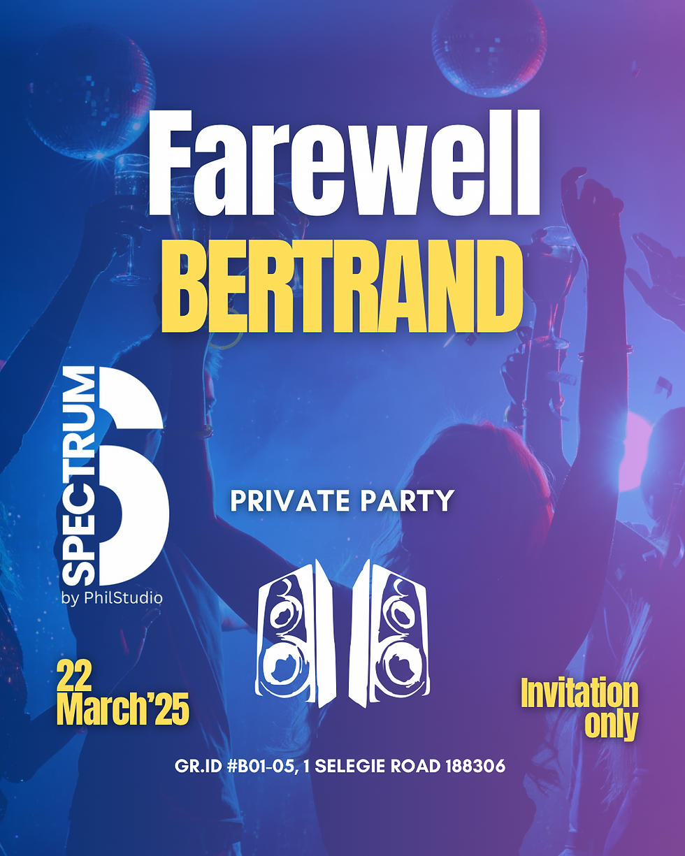 Bertrand farewell party