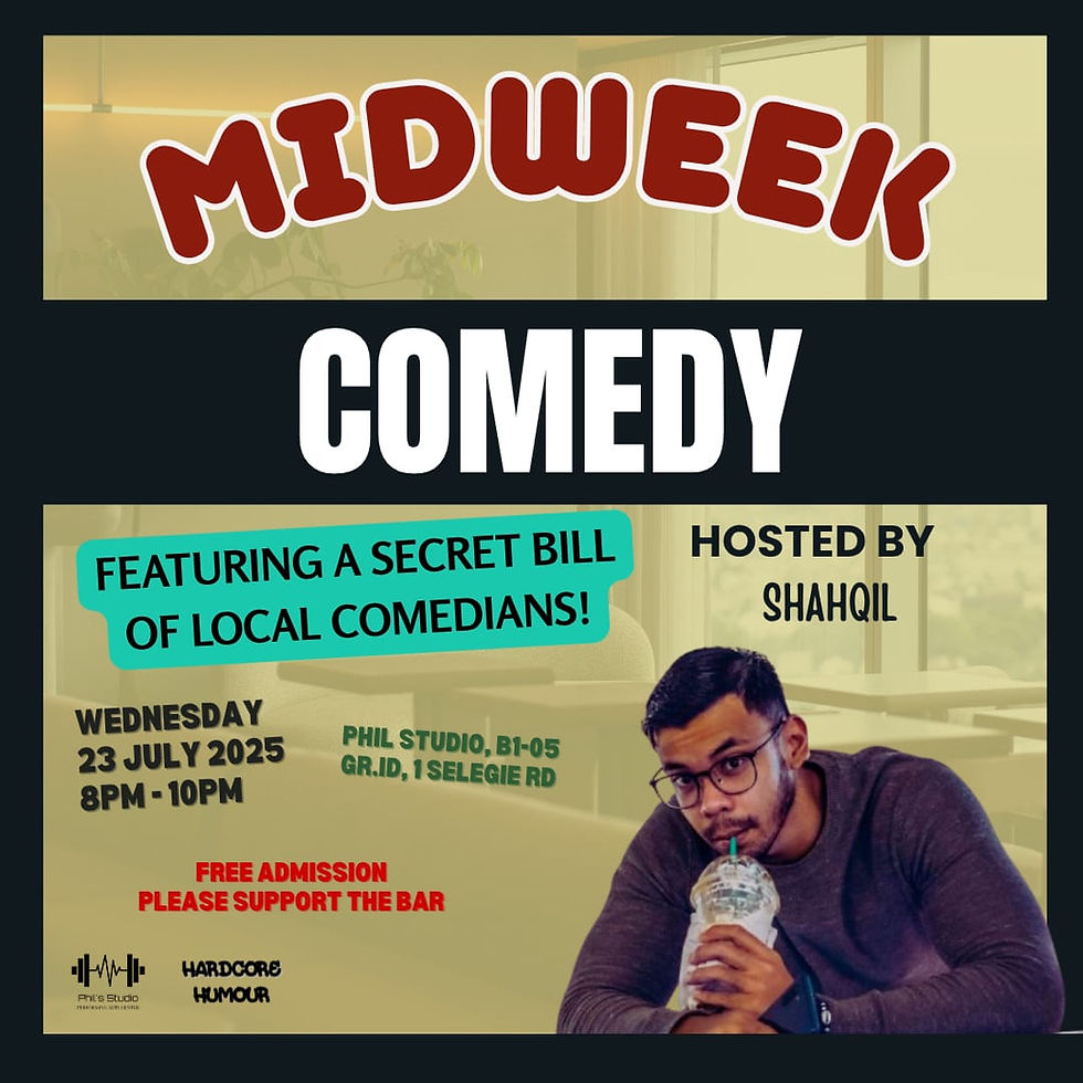 Comedy hosted by Shaqil