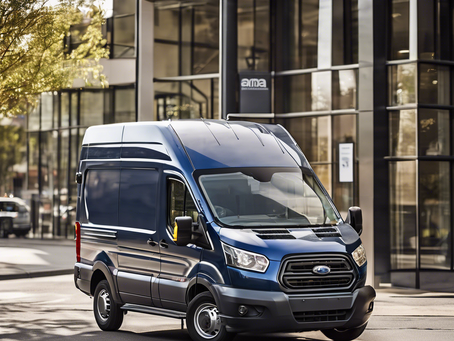 Blue van
