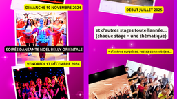 PLEINS D'ÉVENEMENTS TOUTE LA SAISON - REJOINS UNE VRAIE COMMUNAUTÉ DE PASSIONNÉES !