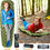 Thumbnail: Sleepingo Camping Sleeping Pad - Mat, (Large), Ultralight 14.5 OZ, Best Sleepin