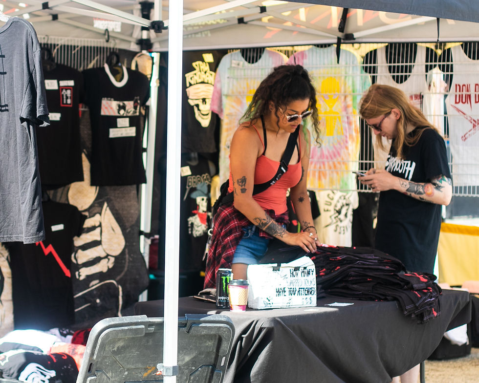 Rocky Rodrigues Selling Merch