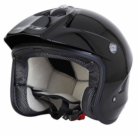 Spada Helmet Edge Trials Black leemotorcycles