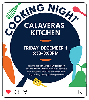 Cooking Night Social Media Post