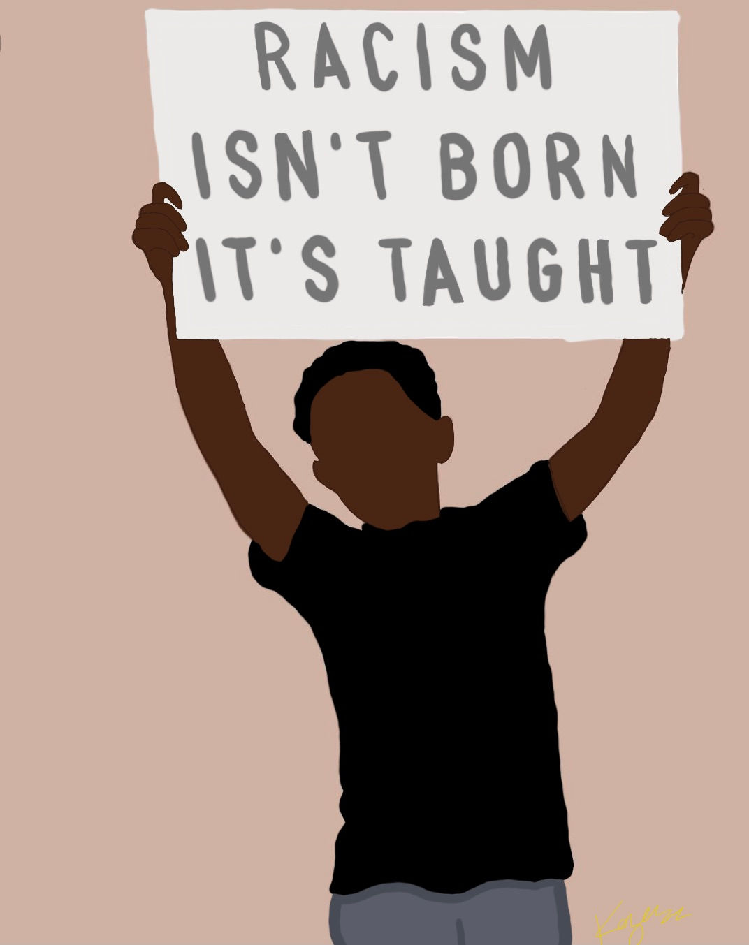 Racism is taught