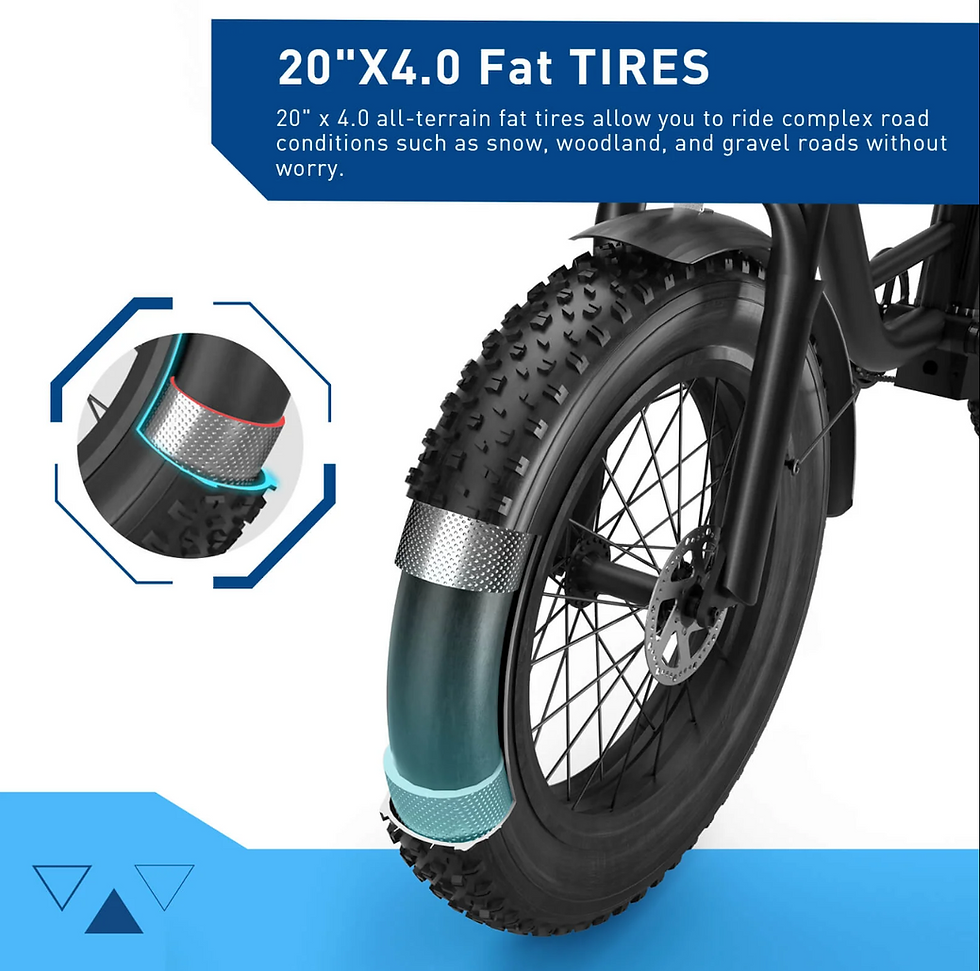 Thumbnail: Hiboy EX6 Step-thru Fat Tire Electric Bike