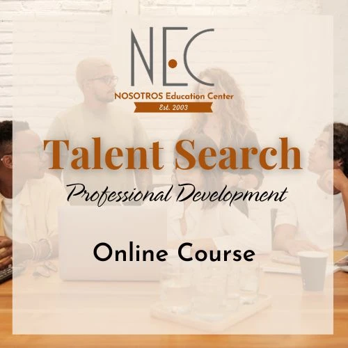 TRIO Talent Search Professional Development Online Course