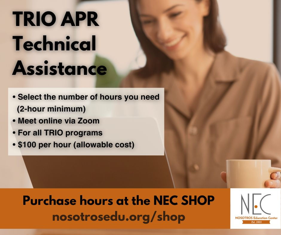 Thumbnail: APR Technical Assistance for all TRIO Programs