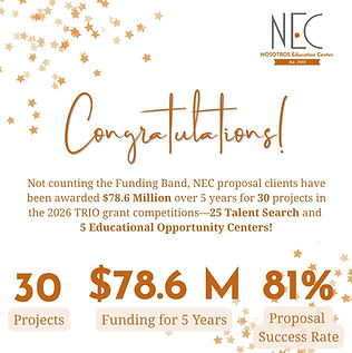 2026 TS & EOC Proposal Funding Success
