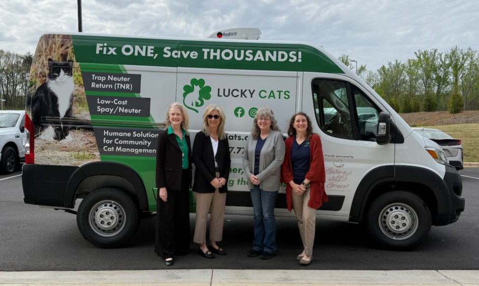 Pictured left to right: Abigail Jennings, Robin Salzman, Amelia Schaeffer, Meghan Malone.