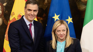 Correva l'anno 2023... la Presidente del Consiglio, Giorgia Meloni, incontrava a Palazzo Chigi il Presidente del Governo di Spagna, Pedro Sánchez. Quante lune sono passate da allora - Governo.it
