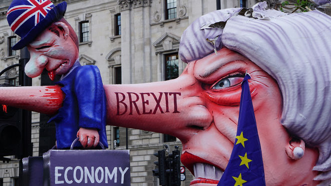 Brexit protest
