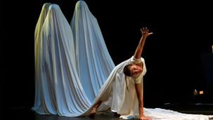 Scena de Le Troiane di Euripide - foto di Carmine Lafratta
