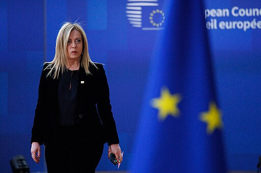 Giorgia Meloni - © European Union, 2024, CC BY 4.0, via Wikimedia Commons