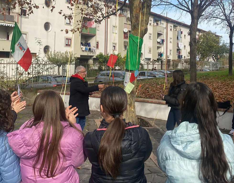 Alberi per le Madri Costituenti e le partigiane, radici vive di libertà e della nostra Costituzione.