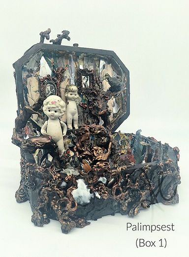 Palimpsest (Box 1) by Amy Clanton, 2024