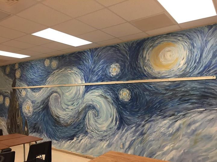 Starry Night Mural