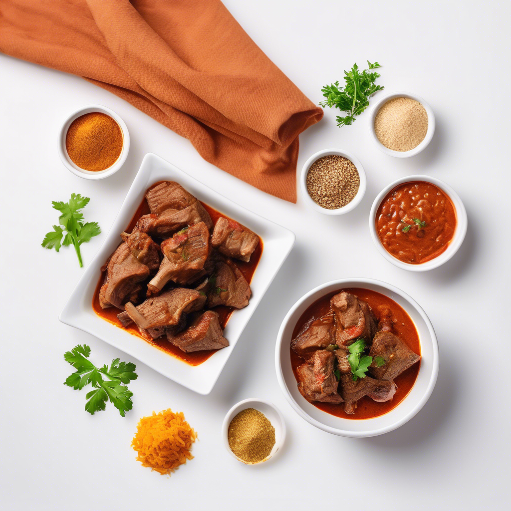 Spicy Lamb Tibs