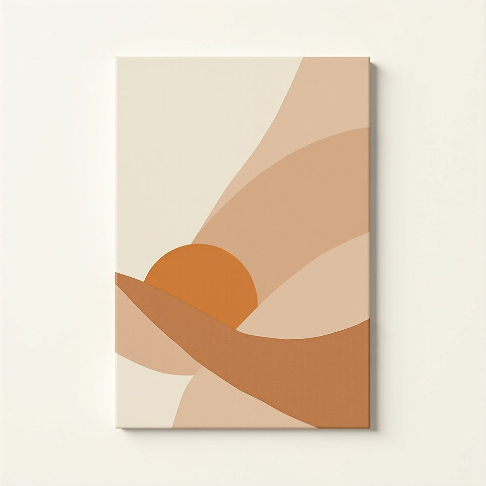 Lámina Abstracta Geométrica