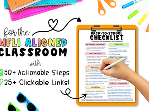 The Ultimate UFLI CLASSROOM CHECKLIST