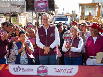 Con más de 7 mil metros de pavimentación, Pepe Chedraui transforma la calle Guadalupe Victoria