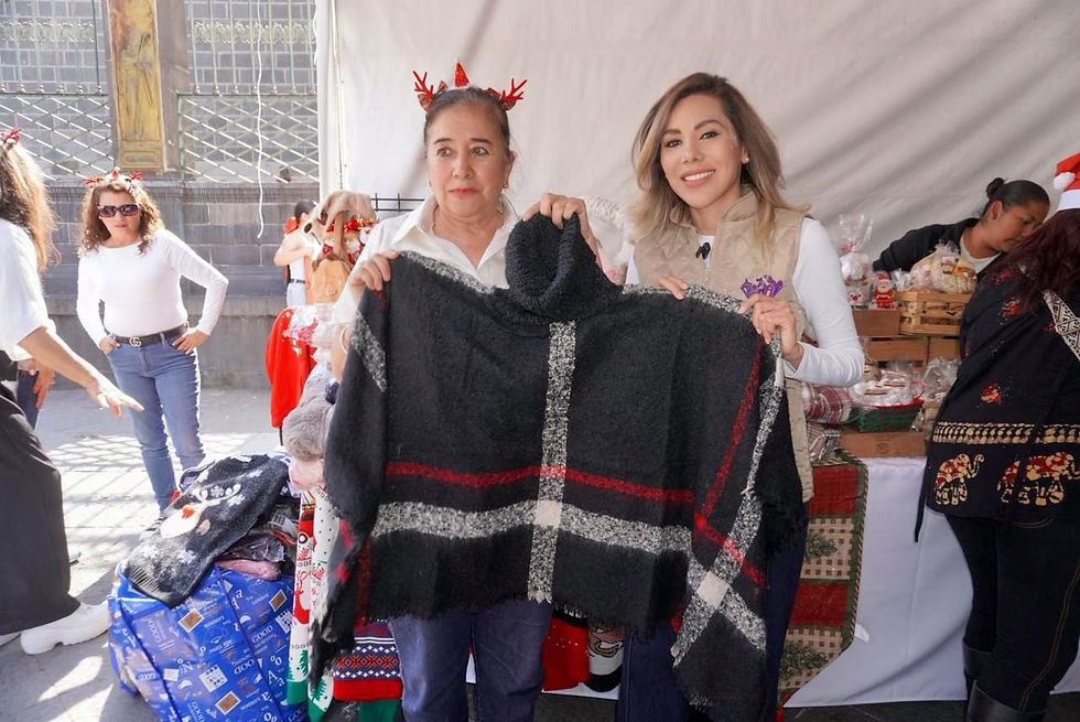 Sesenta emprendedoras participan en Bazar Navideño Zócalo
