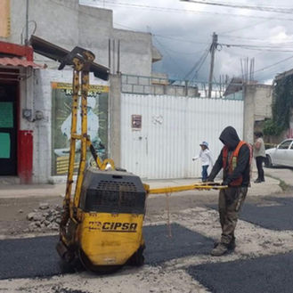 Bacheando Puebla: brigadas permanentes rehabilitan calles y avenidas de la capital
