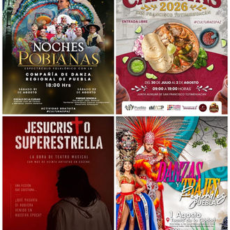 En el Teatro de la Ciudad y el Zócalo, el Gobierno de la Ciudad ofrece cartelera familiar