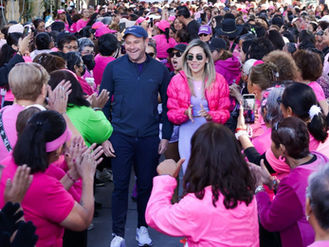 Más de mil mujeres participan en jornada de activación física en Puebla capital