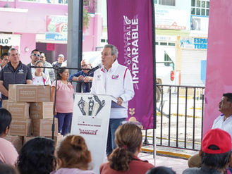 Gobierno de Puebla capital fortalece seguridad alimentaria con entrega de despensas