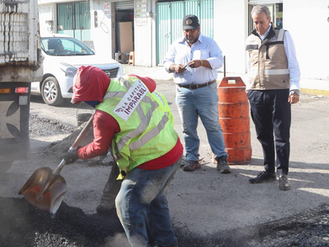 Supervisa Gobierno de Pepe Chedraui más de 10 mil baches en Puebla para garantizar vialidades seguras