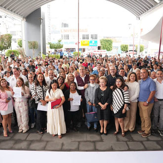 Involucra Ayuntamiento de Puebla a la ciudadanía con la toma de protesta de 87 mesas directivas