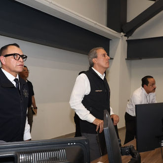 En la DGERI, el Gobierno de la Ciudad evalúa los avances del sistema de monitoreo Puebla 360