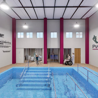 Pepe Chedraui y MariElise Budib colocan piedra de la nueva Piscina Terapéutica municipal