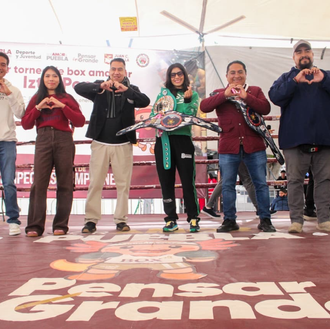 Mickely Gutiérrez y Joseph Caliz destacan en el torneo IZTA-POPO de boxeo