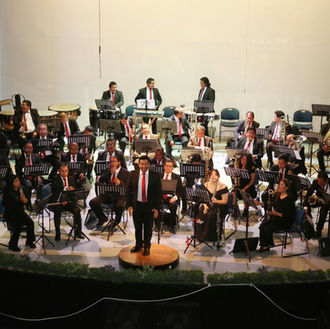 Celebran con magno concierto los 130 años de la Banda Sinfónica Municipal de Puebla