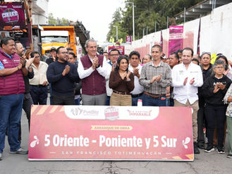 Invierte Gobierno de Pepe Chedraui 806 mdp en mantenimiento vial e inicia obra en Totimehuacan
