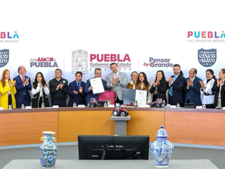 Inauguran Liga Profesional de Voleibol Femenil en Puebla con las "Guerreras"