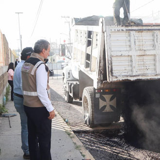 Supervisa Gobierno de Pepe Chedraui más de 10 mil baches en Puebla para garantizar vialidades seguras