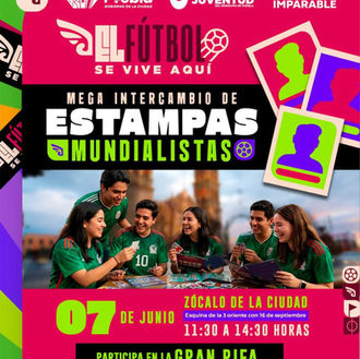 Preparan el Megaintercambio de Estampas Mundialistas organizado por el Municipio de Puebla