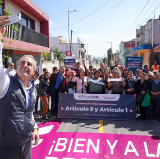 Pepe Chedraui entrega pavimentación integral en Constitución Mexicana y mejora vialidades