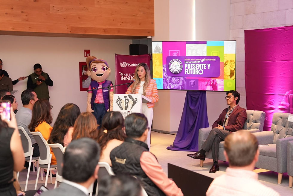Presentan en Puebla el micrositio "Mujeres Imparables" para prevenir violencias y brindar apoyo