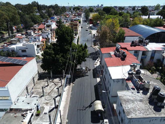 Avanza rehabilitación vial en Fovissste San Roque; Gobierno de la Ciudad mejora infraestructura y movilidad