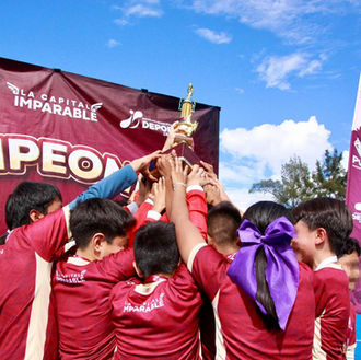 Niñas y niños de las Juntas Auxiliares participan con entusiasmo en el Torneo Interprimarias 2025 organizado por el Gobierno de Puebla