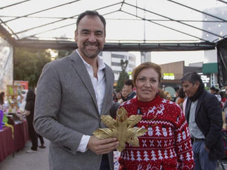 Emprendedores de Juntas Auxiliares exhiben productos orgánicos